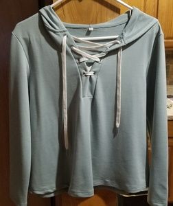 Teal Hoodie
